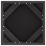 Planter 2 pcs Black 40 x 40 x 40 cm Steel 883823