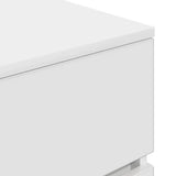 Bedside Cabinets 2 pcs White 39x35x65 cm Engineered Wood 861320