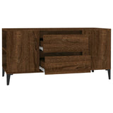 TV Cabinet Brown Oak 102x44.5x50 cm Engineered Wood 819611