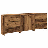 3 Piece Sideboard Old Wood Engineered Wood 3329179