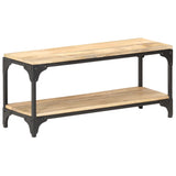 ZNTS Coffee Table 90x30x40 cm Solid Mango Wood 320258