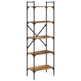Bookcase Old Wood 56 x 32 x 174 cm Engineered Wood 882146