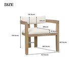 Set of 2, solid wood chairs, dining chairs, suitable for homes, restaurants, living rooms, and N606P403805A