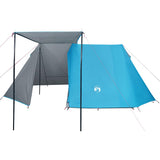 Camping Tent 3-Person Blue Waterproof 94366