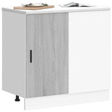 Kitchen Base Cabinet Lyon Grey Sonoma Engineered Wood 854294