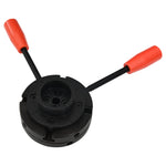 4 Jaw Wood Chuck with M33 Connection Steel 100 mm 147830