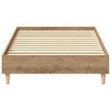 Bed Frame Artisian Oak 80 x 200 cm Engineered Wood 8009066