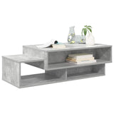Coffee Table Concrete Grey 105 x 50 x 32.5 cm Engineered Wood 8000207