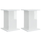 Plant Stand 2 pcs High Gloss White 30.5 x 30 x 43 cm 899807