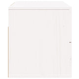 ZNTS Wall-mounted Bedside Cabinet White 50x36x40 cm 820978