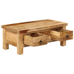 ZNTS Coffee Table 90x45x35 cm Solid Mango Wood 247326