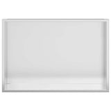 Shower Niche Silver 45 x 30 x 9.5 cm Stainless Steel 42012671