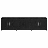 TV Cabinet 168 x 33 x 47 cm Black Oak Engineered Wood 8011204