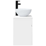 Wall-mounted Sink Vanity White 39 x 41 x 64.5 cm 890552