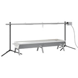 Automatic Barbecue Grill and Tray Set Stainless Steel 3152096