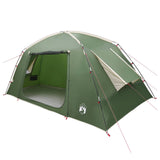Cabin Tent with Roof Green 400 x 210 x 180 cm Polyester 42028515
