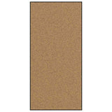 Doormat Other Cream and Black 120 x 250 cm Polyamide and PVC 4100753