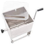 ZNTS Meat Mixer with Gear Box Silver Stainless Steel 50960