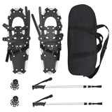 3 in 1 Snowshoes Silver and Black 63.5 x 21 cm 42021429
