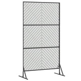 Privacy Screen 100 x 50 x 180 cm Galvanised Steel Silver 868547