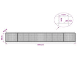 Gabion with 5 mm Wire and 5x5 cm Mesh 600x50x100 cm 3464262