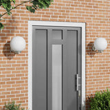Outdoor Wall Light 2 pcs Silver 29 x 25 x 33 cm 4005942