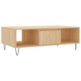 Coffee Table Sonoma Oak 104x60x35 cm Engineered Wood 827087