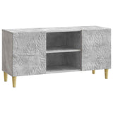 TV Cabinet 102 x 34.5 x 50 cm Concrete Grey Engineered Wood 895158