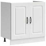 Kitchen Cabinet Kalmar White 80 x 46 x 81.5 cm Engineered Wood 3315001