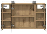 Bathroom Mirror Cabinet Artisian Oak 60 x 14.5 x 50 cm 889086