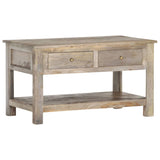 Coffee Table 82x52x47 cm Solid Mango Wood 286383