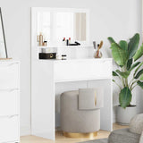 Bedroom Dressing Tables High Gloss White 80 x 39.6 x 135 cm 888981
