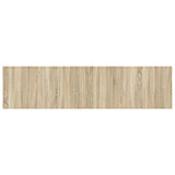Wall-Mounted Headboard EDE Sonoma Oak Engineered Wood 896047