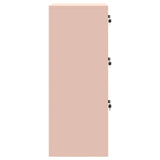 File Cabinet Pink 45.5 x 42 x 106.5 cm Cold-Rolled Steel 891617
