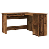 Corner Desk Old Wood 120x140x75 cm Engineered Wood 855900