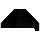 Window Sills 2 pcs Brown Black 120x20x2 cm Solid Wood Oak 4009178