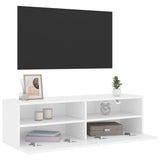 TV Wall Cabinet White 100x30x30 cm Engineered Wood 836882