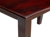 Nesting Side Tables 3 pcs Brown Solid Mahogany Wood 42009928