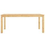 ZNTS Dining Table Panama 180x90x75 cm Solid Wood Pine 4005708