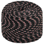 ZNTS Boat Rope Black 8 mm 250 m Polypropylene 152345