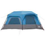 Instant Tent Blue 10-Person 185T Polyester with PU Coating 42017488