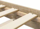 Bed Frame Sonoma Oak 80 x 200 cm Engineered Wood 8009045