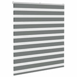 Zebra Blind Dark Grey 135x150 cm Fabric Width 130.9 cm Polyester 4014138