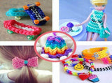 15000Pcs Kit Box Rubber Loom Bands Children Mult-color Make Woven Bracelet 43248119