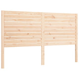 Bed Frame without Mattress King Size Solid Wood 3195031