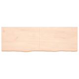 Wall Shelf 180x60x cm Untreated Solid Wood Oak 363603