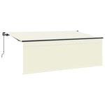 Retractable Awning Manual Cream and anthracite 400 x 200 cm 3329784