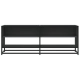 TV Cabinet Black 120.5x40x46 cm Engineered Wood and Metal 848889
