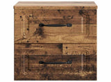 Wall-Mounted Bedside Cabinet 2 pcs Old Wood 34.5 x 33 x 40 cm 899332