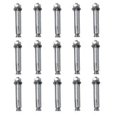 Traffic Control Bollards 5 pcs Plastic 75 cm 142829